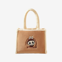 Classic Bag Series- LABUBU Plush Tote Bag (Brown)