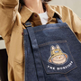 THE MONSTERS FALL IN WILD SERIES-Denim Apron Bag